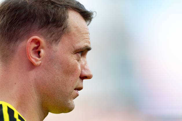 June 29, 2026; Foxborough, Massachusetts, USA; Germany goalkeeper Manuel Neuer (1) watches a penalty kick shootout during a FIFA World Cup, WM, Weltmeisterschaft, Fussball 2026 Round of 32 match between Germany and Paraguay at Boston Stadium. (c) CSM FIFA World Cup 2026: Germany Vs Paraguay JUN 29  - ZUMAc04_ 20260629_zma_c04_061 Copyright: xBurtxGranofskyx