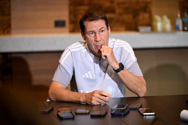 Football, 2026 FIFA World Cup, Belgium national team, press conference with national team manager Rudi Garcia