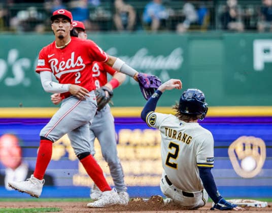 Baseball, MLB, Milwaukee Brewers v Cincinnati Reds
