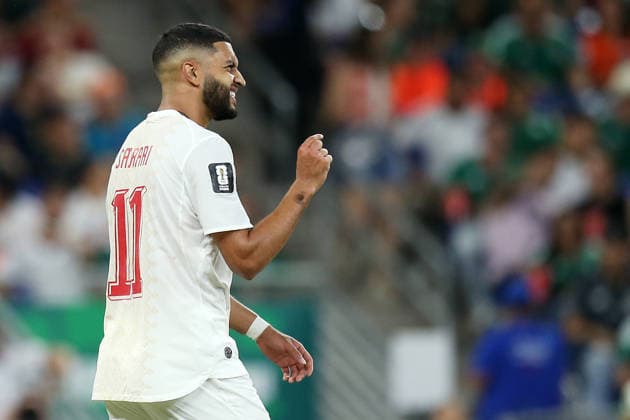 2026-06-30 Netherlands v Morocco - Round Of 32 - FIFA World Cup, WM, Weltmeisterschaft, Fussball 2026 GUADALUPE, MEXICO - JUNE 29: Ismael Saibari of Morocco during the Round Of 32 - FIFA World Cup 2026 match between Netherlands and Morocco at Monterrey Stadium on June 29, 2026 in Guadalupe, Nuevo Leon. (Photo by BSR Agency) Guadalupe Mexico Content not available for redistribution in The Netherlands directly or indirectly through any third parties. Copyright: xBSRxAgencyx