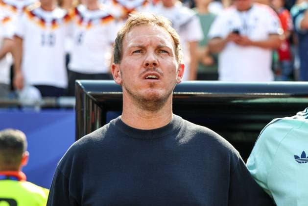 June 29, 2026, Foxborough, Ma, United States of America: Julian Nagelsmann Coach of Germany during the FIFA World Cup, WM, Weltmeisterschaft, Fussball 2026 Round of 32 match between Germany and Paraguay at Boston Stadium, in Foxborough, United States, on Monday, June 29, 2026.(Foto: Brazil Photo Press Brazil Photo Press) INTERNATIONAL Foxborough United States of America - ZUMAv122 0860361180st Copyright: xWilliamxVolcovx