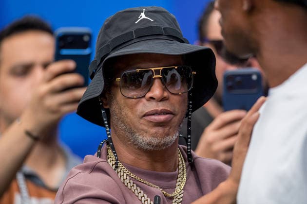 June 29, 2026: Former Brazil player Ronaldinho prior to a FIFA World Cup, WM, Weltmeisterschaft, Fussball Round of 32 match between Brazil and Japan in Houston, TX. .. CSM - ZUMAc04_ 20260629_zma_c04_110 Copyright: xTraskxSmithx