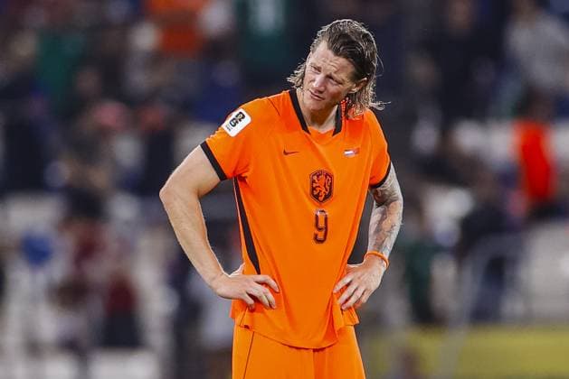 MONTERREY, 29-06-2026, Monterrey Stadium, Match between Morocco and The Netherlands during the World Cup 2026. Picture shows Netherlands player Wout Weghorst disappointment Morocco - The Netherlands (World Cup 2026)  x204749524x Copyright: