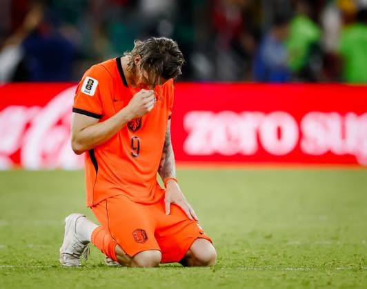 MONTERREY - Wout Weghorst or the Netherlands are disappointed following their elimination during the 2026 FIFA World Cup, WM, Weltmeisterschaft, Fussball knockout phase match between the Netherlands and Morocco at Monterrey Stadium on June 29, 2026, in Monterrey, Mexico. KOEN VAN WEEL ANP FIFA World Cup 2026 - round of 32 2026 xVIxANPxSportx xxANPxIVx 562422628 originalFilename: 562422628.jpg