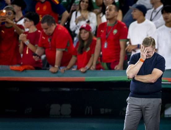 MONTERREY - Netherlands coach Ronald Koeman during the 2026 FIFA World Cup, WM, Weltmeisterschaft, Fussball knockout phase match between the Netherlands and Morocco at the Monterrey Stadium on June 29, 2026, in Monterrey, Mexico. KOEN VAN WEEL ANP FIFA World Cup 2026 - round of 32 2026 xVIxANPxSportx xxANPxIVx 562426223 originalFilename: 562426223.jpg
