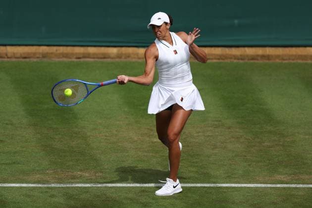 Madison Keys during her first round match Wimbledon Tennis Championships, Day 2, The All England Lawn Tennis and Croquet Club, London, UK - 30 Jun 2026London The All England Lawn Tennis and United Kingdom  Copyright: xKieranxMcManus Shutterstockx 16964203o