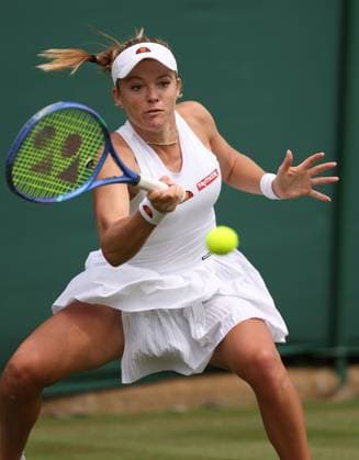 Katie Swan during her first round match Wimbledon Tennis Championships, Day 2, The All England Lawn Tennis and Croquet Club, London, UK - 30 Jun 2026London The All England Lawn Tennis and United Kingdom  Copyright: xEllaxLing Shutterstockx 16964204x