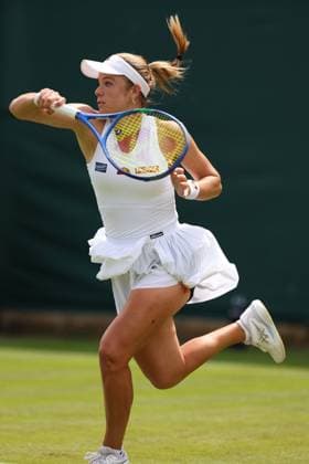 Katie Swan during her first round match Wimbledon Tennis Championships, Day 2, The All England Lawn Tennis and Croquet Club, London, UK - 30 Jun 2026London The All England Lawn Tennis and United Kingdom  Copyright: xEllaxLing Shutterstockx 16964204r