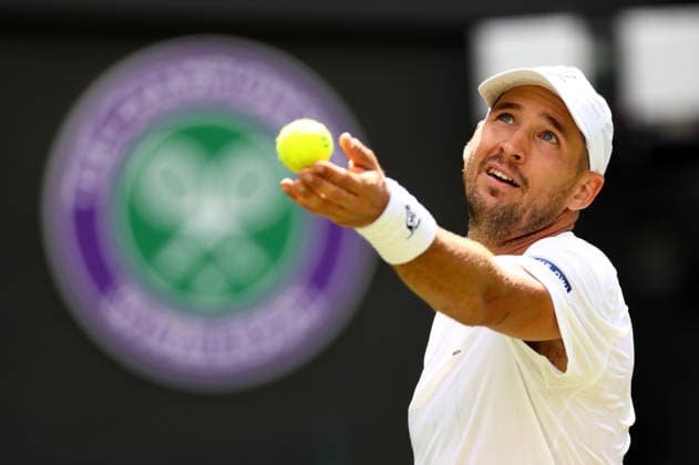 Dusan Lajovic during his first round match Wimbledon Tennis Championships, Day 2, The All England Lawn Tennis and Croquet Club, London, UK - 30 Jun 2026London The All England Lawn Tennis and United Kingdom  Copyright: xJamesxMarsh Shutterstockx 16964208bx
