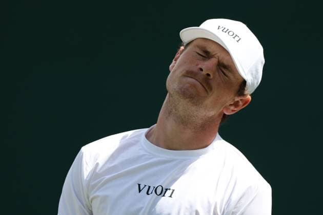 Jack Pinnington Jones during his first round match Wimbledon Tennis Championships, Day 2, The All England Lawn Tennis and Croquet Club, London, UK - 30 Jun 2026London The All England Lawn Tennis and United Kingdom  Copyright: xKieranxMcManus Shutterstockx 16964203bp