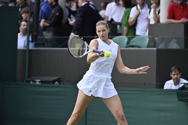 Tennis - Wimbledon 2026 - ITF - The Championships - 30 06 2026 - Tennis - Wimbledon 2026 - ITF - The Championships - 30 06 2026 - Pliskova Karolina - Republique Tcheque London  Copyright: xChryslenexCaillaud psnewzx