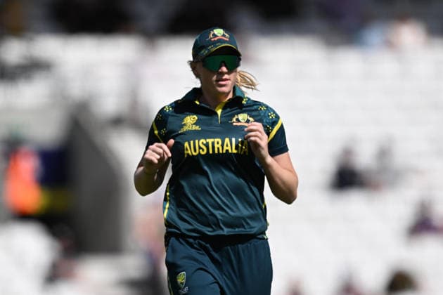 Australia Women v West Indies Women, ICC Women s T20 World Cup, Semi-Final Kim Garth of Australia during the ICC Women s T20 World Cup semi final match between Australia Women and West Indies Women at the Oval, London, UK on 30 June 2026. London Oval London UK Editorial use only , Copyright: xGrahamxHuntx PSI-24453-0042