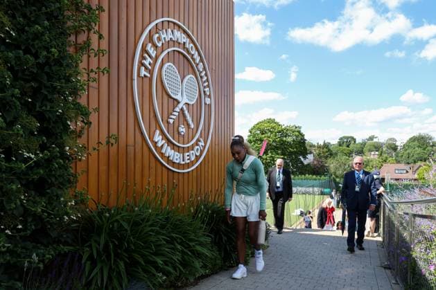 Serena Williams on the practice court Wimbledon Tennis Championships, Day 2, The All England Lawn Tennis and Croquet Club, London, UK - 30 Jun 2026London The All England Lawn Tennis and United Kingdom  Copyright: xKieranxMcManus Shutterstockx 16964203dp