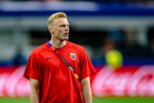 DALLAS - Sondre Langas of Norway during the 2026 World Cup match between Ivory Coast and Norway at Dallas Stadium on June 30, 2026, in Dallas, United States. (Photo by Stefan Koops EYE4IMAGES DeFodi Images) - *** DALLAS: Sondre Langas of Norway during the 2026 World Cup match between Ivory Coast and Norway at Dallas Stadium on June 30, 2026, in Dallas, United States. Photo by Stefan Koops, EYE4IMAGES, DeFodi Images