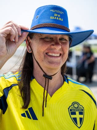 260630 Fans of Sweden ahead of the FIFA World Cup, WM, Weltmeisterschaft, Fussball 2026 round of 32 football match between France and Sweden on June 30, 2026 in New Jersey. Photo: Petter Arvidson BILDBYRAN kod PA PA1270 fotboll football soccer fotball vm fotbolls-vm fotball-vm fotbolls-vm 2026 fifa world cup 2026 sverige sweden sverige a bbeng frankrike france round of 32 16-delsfinal publik *** June 30, 2026: Fans of Sweden ahead of the FIFA World Cup 2026 Round of 32 soccer match between France and Sweden on June 30, 2026 in New Jersey. Photo by Petter Arvidson, BILDBYRAN, code PA PA1270. soccer, football, World Cup, 2026 FIFA World Cup, Sweden, Sweden A, BBENG, Francekrike france round of 32 round of 16 quarterfinal crowd  Copyright: PETTERxARVIDSON BB260630PA006