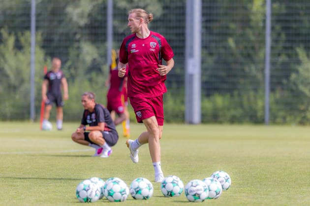 Football, 3rd Division, FC Ingolstadt 04, start of pre-season training