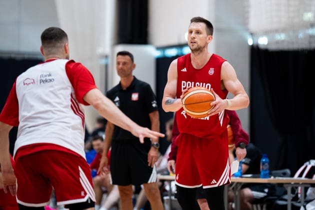 Poland National Basketball Team Training. Mateusz Ponitka is seen during training with the Polish National Basketball Team before the FIBA Basketball World Cup 2027 European Qualifiers match against the Netherlands in Krakow, Poland, on June 30, 2026. Krakow Poland  Copyright: xMarcinxGolbax originalFilename:golba-polandna260630_npXfi.jpg