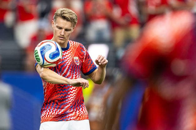 260630 Martin odegaard of Norway ahead of the FIFA World Cup, WM, Weltmeisterschaft, Fussball 2026 round of 32 football match between CÃ te d Ivoire and Norway on June 30, 2026 in Dallas. Photo: Jon Olav Nesvold BILDBYRAN COP 217 VG0975 bbeng fotboll football soccer fotball vm fotbolls-vm fotball-vm fotbolls-vm 2026 fifa world cup 2026 16-delsfinale round of 32 arlington texas norge norway elfenbenskusten elfenbenskysten ivory coast *** June 30, 2026: Martin Ødegaard of Norway ahead of the 2026 FIFA World Cup Round of 32 soccer match between Côte d Ivoire and Norway on June 30, 2026 in Dallas. Photo by Jon Olav Nesvold. BILDBYRAN COP 217 VG0975 bbeng soccer football fotball World Cup 2026 FIFA World Cup 2026 Round of 16 of 32 Arlington, Texas Norway Ivory Coast  Copyright: JONxOLAVxNESVOLD BB260630JE049