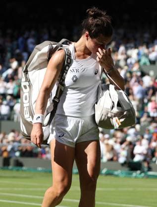 Lois Boisson loses her first round match Wimbledon Tennis Championships, Day 2, The All England Lawn Tennis and Croquet Club, London, UK - 30 Jun 2026London The All England Lawn Tennis and United Kingdom  Copyright: xKieranxMcManus Shutterstockx 16964203ea