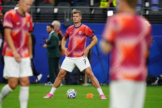 Ivory Coast v Norway - FIFA World Cup, WM, Weltmeisterschaft, Fussball 2026 - Round of 32 ARLINGTON, USA - JUNE 30: Alexander Sorloth of Norway warms up prior the FIFA World Cup 2026 Round of 32 match between Ivory Coast and Norway at Dallas Stadium in Arlington, United States on June 30, 2026. Hakan Akgun Anadolu Texas United States. Editorial use only. Please get in touch for any other usage.  Copyright: x2026xAnadoluxHakanxAkgunx