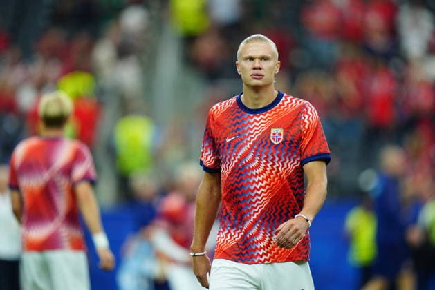 Ivory Coast v Norway - FIFA World Cup, WM, Weltmeisterschaft, Fussball 2026 - Round of 32 ARLINGTON, USA - JUNE 30: Erling Haaland of Norway warms up prior the FIFA World Cup 2026 Round of 32 match between Ivory Coast and Norway at Dallas Stadium in Arlington, United States on June 30, 2026. Hakan Akgun Anadolu Texas United States. Editorial use only. Please get in touch for any other usage.  Copyright: x2026xAnadoluxHakanxAkgunx