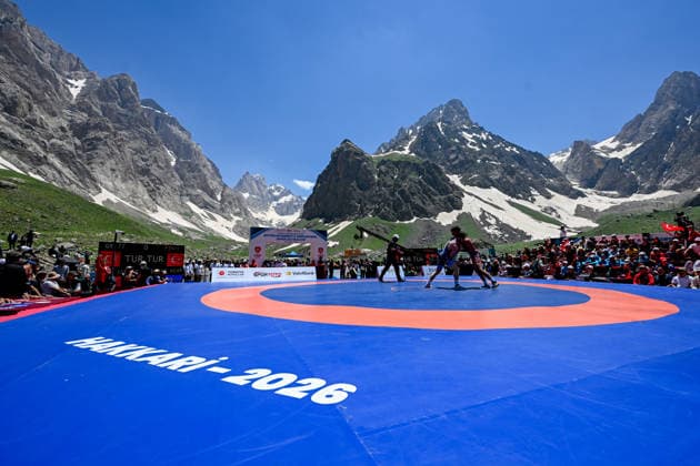 Freestyle and Greco-Roman Wrestling Super League Finals HAKKARI, TURKIYE - JUNE 30: The 2026 Freestyle and Greco-Roman Wrestling Super League Finals kicks off in the Cennet-Cehennem Valley of Hakkari, Turkiye on June 30, 2026. Around 200 athletes from 8 clubs are competing in the finals held in the region where Uludoruk, Turkiye s second-highest peak, and glaciers are located. Ozkan Bilgin Anadolu Hakkari Turkey. Editorial use only. Please get in touch for any other usage.  Copyright: x2026xAnadoluxOzkanxBilginx