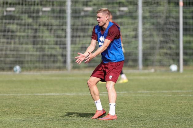 3. Liga; FC Ingolstadt 04 - Trainingsauftakt nach Sommerpause; Neuzugang Lars Lokotsch (13, FCI) 3. Liga - FC Ingolstadt 04 Saison 2026 2027 Trainingsauftakt nach Sommerpause *** 3rd Division FC Ingolstadt 04: Training Resumes After Summer Break; New Signing Lars Lokotsch 13, FCI 3rd Division FC Ingolstadt 04: 2026–2027 Season; Training Resumes After Summer Break