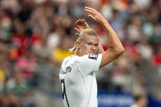 260630 Erling Braut Haaland of Norway during the FIFA World Cup, WM, Weltmeisterschaft, Fussball 2026 round of 32 football match between CÃ te d Ivoire and Norway on June 30, 2026 in Dallas. Photo: Vegard Grott BILDBYRAN kod VG VG0975 bbeng fotboll football soccer fotball vm fotbolls-vm fotball-vm fotbolls-vm 2026 fifa world cup 2026 16-delsfinale round of 32 arlington texas norge norway elfenbenskusten elfenbenskysten ivory coast *** 260630 Erling Braut Haaland of Norway during the 2026 FIFA World Cup Round of 32 soccer match between Côte d Ivoire and Norway on June 30, 2026 in Dallas. Photo by Vegard Grott, BILDBYRAN. Code: VG VG0975 bbeng soccer football fotball World Cup 2026 FIFA World Cup 2026 Round of 32 Arlington, Texas; Norway; Ivory Coast  Copyright: VEGARDxGRoTT BB260630VG034