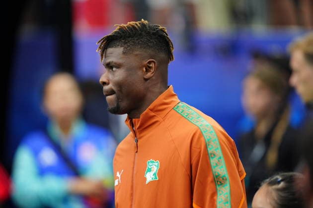Ivory Coast v Norway - FIFA World Cup, WM, Weltmeisterschaft, Fussball 2026 - Round of 32 ARLINGTON, USA - JUNE 30: Emmanuel Agbadou of Ivory Coast looks on prior the FIFA World Cup 2026 Round of 32 match between Ivory Coast and Norway at Dallas Stadium in Arlington, United States on June 30, 2026. Hakan Akgun Anadolu Texas United States. Editorial use only. Please get in touch for any other usage.  Copyright: x2026xAnadoluxHakanxAkgunx