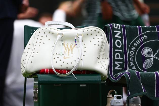 The Nike tennis bag of of Serena Williams Wimbledon Tennis Championships, Day 2, The All England Lawn Tennis and Croquet Club, London, UK - 30 Jun 2026London The All England Lawn Tennis and United Kingdom  Copyright: xJamesxMarsh Shutterstockx 16964208fq