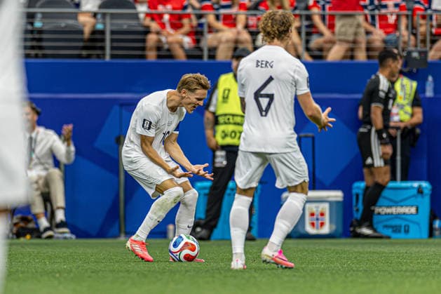 Ivory Coast vs. Norway DALLAS, TX - 30.06.2026: IVORY COAST VS. NORWAY - Martin Odegaard, during the match between Ivory Coast and Norway, valid for the round of 16 of the 2026 FIFA World Cup, WM, Weltmeisterschaft, Fussball held at AT&amp;T Stadium, in Arlington, Texas, United States, this Tuesday (30). (Photo: Danilo Fernandes Fotoarena) x2975325x  DaniloxFernandes