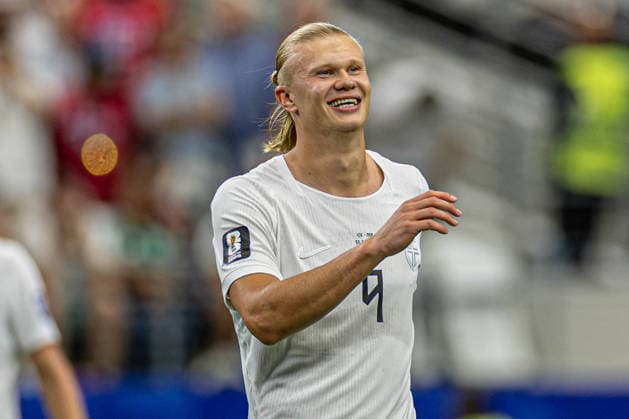 Ivory Coast vs. Norway DALLAS, TX - 30.06.2026: IVORY COAST VS. NORWAY - Erling Haaland, during the match between Ivory Coast and Norway, valid for the round of 16 of the 2026 FIFA World Cup, WM, Weltmeisterschaft, Fussball held at AT&amp;T Stadium, in Arlington, Texas, United States, this Tuesday (30). (Photo: Danilo Fernandes Fotoarena) x2975329x  DaniloxFernandes
