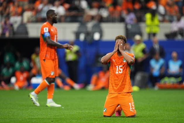 Ivory Coast v Norway - FIFA World Cup, WM, Weltmeisterschaft, Fussball 2026 - Round of 32 ARLINGTON, USA - JUNE 30: Amad Diallo (15) of Ivory Coast reacts during the FIFA World Cup 2026 Round of 32 match between Ivory Coast and Norway at Dallas Stadium in Arlington, United States on June 30, 2026. Hakan Akgun Anadolu Texas United States. Editorial use only. Please get in touch for any other usage.  Copyright: x2026xAnadoluxHakanxAkgunx