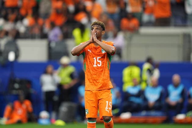 Ivory Coast v Norway - FIFA World Cup, WM, Weltmeisterschaft, Fussball 2026 - Round of 32 ARLINGTON, USA - JUNE 30: Amad Diallo (15) of Ivory Coast reacts during the FIFA World Cup 2026 Round of 32 match between Ivory Coast and Norway at Dallas Stadium in Arlington, United States on June 30, 2026. Hakan Akgun Anadolu Texas United States. Editorial use only. Please get in touch for any other usage.  Copyright: x2026xAnadoluxHakanxAkgunx