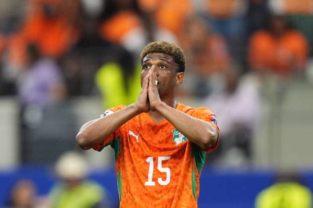 Ivory Coast v Norway - FIFA World Cup, WM, Weltmeisterschaft, Fussball 2026 - Round of 32 ARLINGTON, USA - JUNE 30: Amad Diallo (15) of Ivory Coast reacts during the FIFA World Cup 2026 Round of 32 match between Ivory Coast and Norway at Dallas Stadium in Arlington, United States on June 30, 2026. Hakan Akgun Anadolu Texas United States. Editorial use only. Please get in touch for any other usage.  Copyright: x2026xAnadoluxHakanxAkgunx