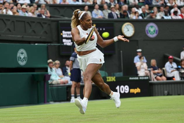 30 06 2026. London, United Kingdom. Serena Williams returns to the Centre Court on day two of the Wimbledon Tennis Championships in London .  xStephenxLockx xixImagesx IIM-26865-0038