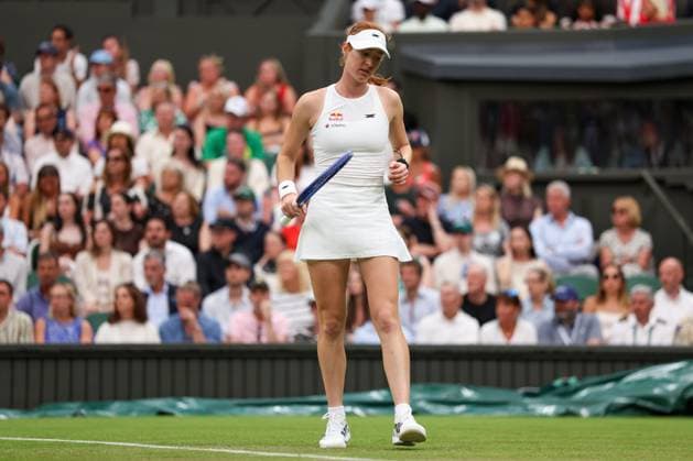 Maya Joint during her first round match Wimbledon Tennis Championships, Day 2, The All England Lawn Tennis and Croquet Club, London, UK - 30 Jun 2026London The All England Lawn Tennis and United Kingdom  Copyright: xEllaxLing Shutterstockx 16964204hk