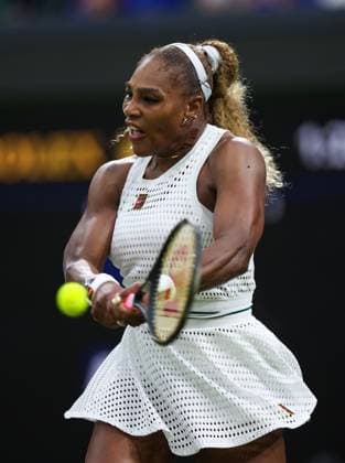 Serena Williams during her first round match Wimbledon Tennis Championships, Day 2, The All England Lawn Tennis and Croquet Club, London, UK - 30 Jun 2026London The All England Lawn Tennis and United Kingdom  Copyright: xEllaxLing Shutterstockx 16964204iq