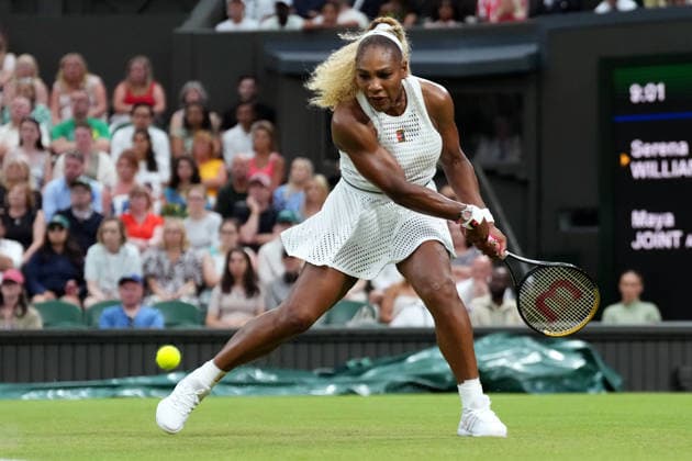 2026-06-30 The Championships - Wimbledon 2026 - Day Two LONDON, UNITED KINGDOM - JUNE 30: Serena Williams of United States during Day Two of the The Championships - Wimbledon 2026 at All England Lawn Tennis and Croquet Club on June 30, 2026 in London, England. (Photo by Marleen Fouchier BSR Agency) London United Kingdom Content not available for redistribution in The Netherlands directly or indirectly through any third parties. Copyright: xBSRxAgencyx