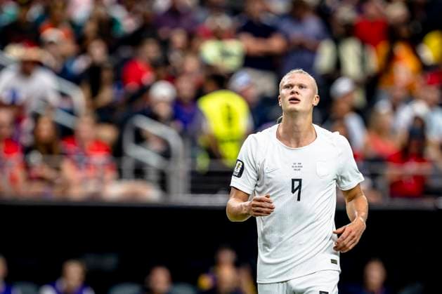 DALLAS - Erling Haaland of Norway during the 2026 World Cup match between Ivory Coast and Norway at Dallas Stadium on June 30, 2026, in Dallas, United States. (Photo by Stefan Koops EYE4IMAGES DeFodi Images) - *** DALLAS Erling Haaland of Norway during the 2026 World Cup match between Ivory Coast and Norway at Dallas Stadium on June 30, 2026, in Dallas, United States. Photo by Stefan Koops, EYE4IMAGES, DeFodi Images