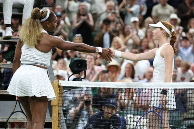 Serena Williams loses her first round match to Maya Joint Wimbledon Tennis Championships, Day 2, The All England Lawn Tennis and Croquet Club, London, UK - 30 Jun 2026London The All England Lawn Tennis and United Kingdom  Copyright: xKieranxMcManus Shutterstockx 16964203il