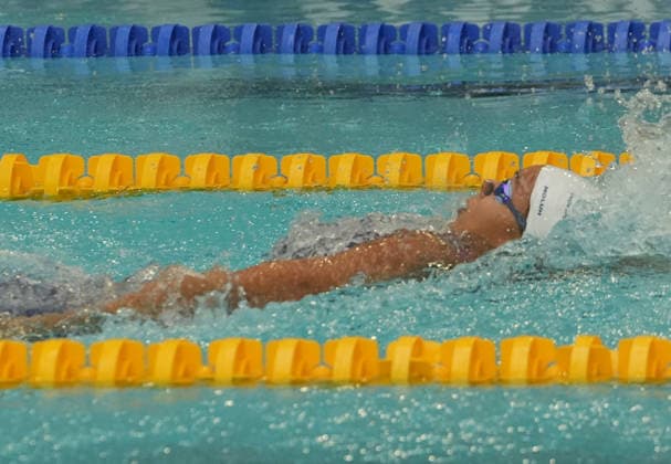 Natation - Championnat de France 30 06 2026 FINALES Mary - Ambre Molluh of U.S CRETEIL NATATION during the Final 100m Backstroke Women of the French Swimming Championships at the Raymond Sommet Olympic Pool in Saint-Etienne on June30, 2026 photos by Laurent Lairys , Saint EtienneFrance  Copyright: xLaurentxLairysx