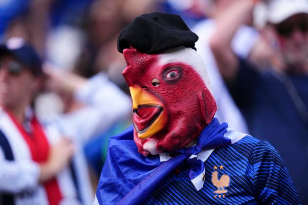 France v Sweden: Round Of 32 - FIFA World Cup, WM, Weltmeisterschaft, Fussball 2026 Supporter of France poses for the photo during the FIFA World Cup 2026 Round Of 32 match between France and Sweden at New York New Jersey Stadium on June 30, 2026 in East Rutherford, New Jersey. East Rutherford NJ United States  Copyright: xJosexBretonx originalFilename:bretonhernandez-francevs260630_npgA0.jpg