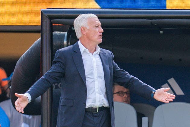 FIFA Fussball Weltmeisterschaft 2026, Sechszehntelfinale, Frankreich vs. Schweden, 30.06.2026, New Jersey Stadium Didier Deschamps *** 2026 FIFA World Cup, Round of 32, France vs. Sweden, June 30, 2026, New Jersey Stadium, Didier Deschamps Copyright: xBahhoxKarax