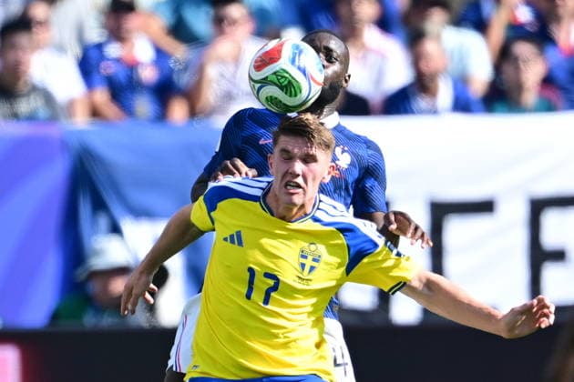 France v Sweden - FIFA World Cup, WM, Weltmeisterschaft, Fussball 2026 - Round of 32 NEW JERSEY, USA - JUNE 30: Viktor Gyokeres of Sweden in action during the 2026 FIFA World Cup Round of 32 match between France and Sweden at New Jersey Stadium (MetLife Stadium) in East Rutherford, New Jersey, USA, on June 30, 2026: Abdulhamid Hosbas Anadolu New Jersey United States. Editorial use only. Please get in touch for any other usage.  Copyright: x2026xAnadoluxAbdulhamidxHosbasx