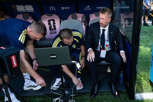 260630 Head coach Graham Potter of Sweden ahead of the FIFA World Cup, WM, Weltmeisterschaft, Fussball 2026 round of 32 football match between France and Sweden on June 30, 2026 in New Jersey. Photo: Petter Arvidson BILDBYRAN kod PA PA1270 fotboll football soccer fotball vm fotbolls-vm fotball-vm fotbolls-vm 2026 fifa world cup 2026 sverige sweden sverige a bbeng frankrike france round of 32 16-delsfinal *** June 30, 2026: Sweden’s head coach Graham Potter ahead of the 2026 FIFA World Cup Round of 32 soccer match between France and Sweden on June 30, 2026 in New Jersey. Photo by Petter Arvidson, BILDBYRAN. Code: PA PA1270. soccer, football, World Cup, 2026 FIFA World Cup, Sweden, Sweden national team, Francekrike france round of 32 round of 16  Copyright: PETTERxARVIDSON BB260630PA114