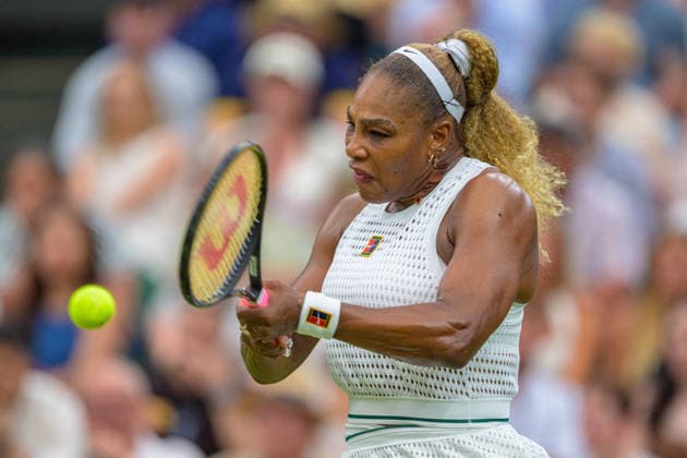 Day Two: The Championships - Wimbledon 2026 LONDON, ENGLAND JUNE 30 - Serena Williams of United States during Ladies Single First Round at The Wimbledon Lawn Tennis Championship at Wimbledon on June 30, 2026 in London, England. (Photo by Keeran Marquis)  Copyright: xKeeranxMarquis Fotoarena SPPx Sportspressphoto_SPR181420