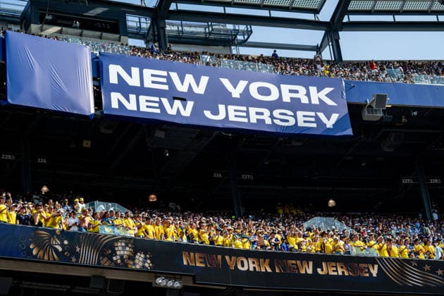 260630 Fans of Sweden in the stands during the FIFA World Cup, WM, Weltmeisterschaft, Fussball 2026 round of 32 football match between France and Sweden on June 30, 2026 in New Jersey. Photo: Petter Arvidson BILDBYRAN kod PA PA1270 fotboll football soccer fotball vm fotbolls-vm fotball-vm fotbolls-vm 2026 fifa world cup 2026 sverige sweden sverige a bbeng frankrike france round of 32 16-delsfinal publik *** June 30, 2026: Swedish fans in the stands during the FIFA World Cup 2026 Round of 32 soccer match between France and Sweden on June 30, 2026 in New Jersey. Photo by Petter Arvidson, BILDBYRAN, code PA PA1270. soccer, football, World Cup, 2026 FIFA World Cup, Sweden, Sweden national team, Francekrike france round of 32 round of 16 quarterfinals audience  Copyright: PETTERxARVIDSON BB260630PA134