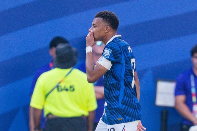 FIFA Fussball Weltmeisterschaft 2026, Sechszehntelfinale, Frankreich vs. Schweden, 30.06.2026, New Jersey Stadium Kylian Mbappe *** 2026 FIFA World Cup, Round of 32, France vs. Sweden, June 30, 2026, New Jersey Stadium, Kylian Mbappé Copyright: xBahhoxKarax