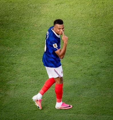 New York New Jersey, USA 30th Jun 2026. Goal celebration: Kylian Mbappe (FRA) France - Sweden World Cup Frankreich - Schweden 30.06.2026 *** New York, New Jersey, USA, June 30, 2026; Goal celebration by Kylian Mbappé (FRA); France vs. Sweden; World Cup; France vs. Sweden; June 30, 2026